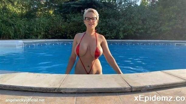 Angel Wicky - Anal Solo In Mini Bikini (2021/OnlyFans/FullHD)