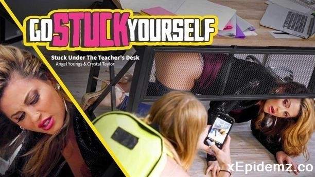 Crystal Taylor, Angel Youngs - Stuck Under The Teachers Desk (2021/GoStuckYourself/FullHD)