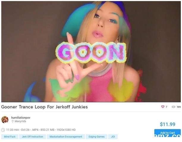Gooner Trance Loop For Jerkoff Junkies - Many Vids (2020/ManyVids/FullHD)