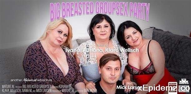 Amateurs - A Hot And Steamy Big Breasted Groupsex Party (2021/Mature/FullHD)