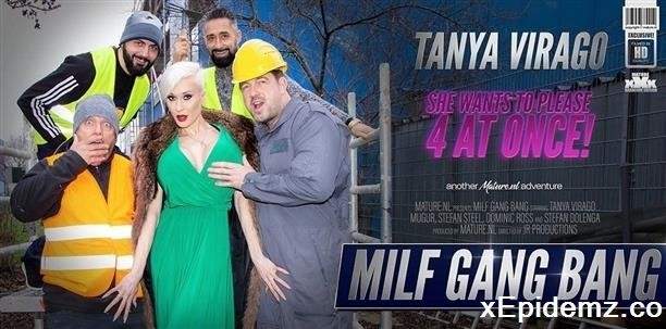 Tanya Virago - Hot Big Breasted Milf Tanya Virago Is The Center Of A Good Hard Gang Bang (2022/Mature/FullHD)