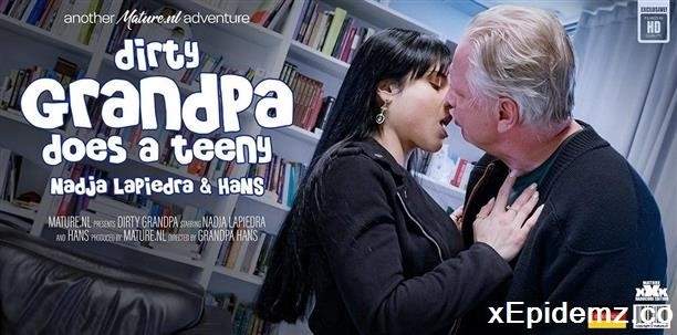 Hans - Hot Teeny Babe Nadja Lapiedra Gets It On With Grandpa Hans (2022/Mature/HD)