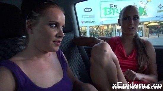 Mea Melone, Wendy Moon - Hot Babes Going Wild In Public (2022/SummerSinners/SD)