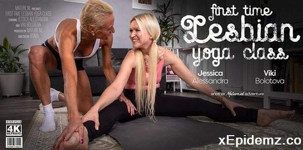Jessica - A First Time Private Lesbian Yoga Class Gets Wet And Wild (2022/Mature/FullHD)