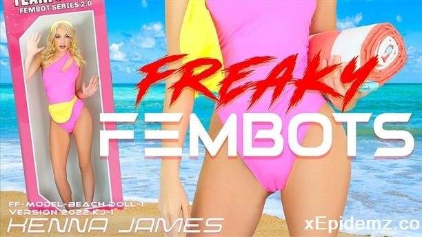 Kenna James - Beach Babe Gets Me The Follows (2022/FreakyFembots/HD)