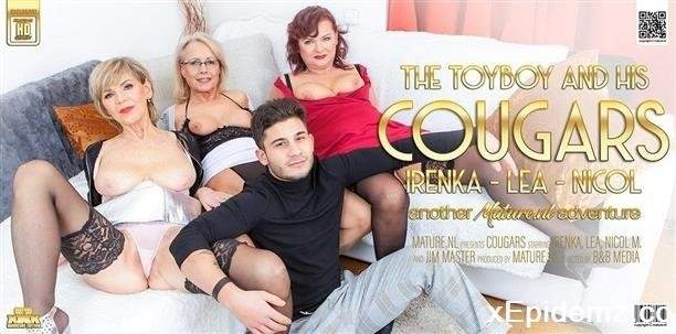 Irenka - Three Cougars Seduced And Shared A Horny Toyboy For Their Groupsex Party (2022/Mature/FullHD)