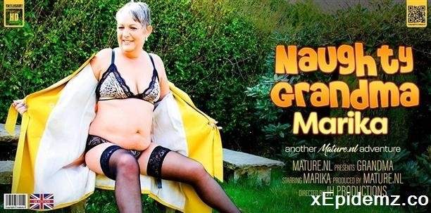 Marika - Grandma Marika Loves To Play With Her Wet Pussy (2022/Mature/FullHD)