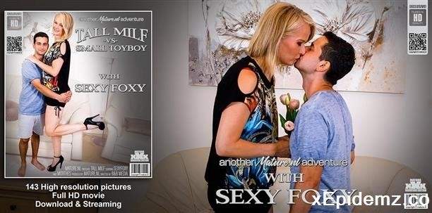 Morthes - Tall Milf Sexy Foxy Has A Blind Sexdate With A Short Guy (2022/Mature/FullHD)