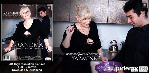 Mark Zane - Cooking Toyboy Gets Seduced By Curvy Big Butt Grandma Yazmine (2022/Mature/FullHD)