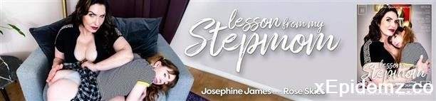 Josephine James - Milf Josephine James Has A Very Naughty Lesson To Teach To Her Stepdaughter Rose Skies (2022/Mature/FullHD)