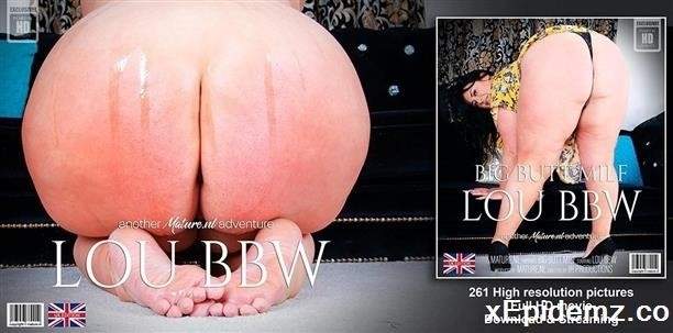 Lou BBW - Curvy Big Butt Milf Lou Bbw With Her Big Breasts Is Going Solo (2022/Mature/FullHD)