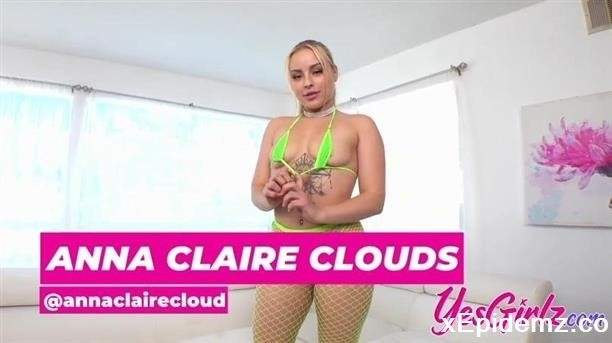 Anna Claire Clouds - Seductive Blonde Pawg Anna Claire Sloppily Earns Fat Load (2022/YesGirlz/HD)