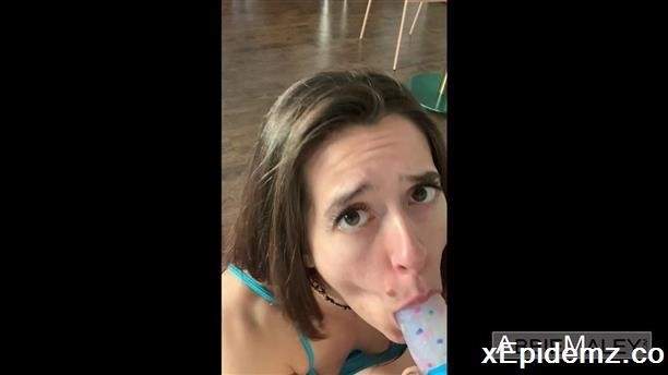 Abbie Maley - Adorable Dildo Sucking Tease (2023/AbbieMaley/SD)