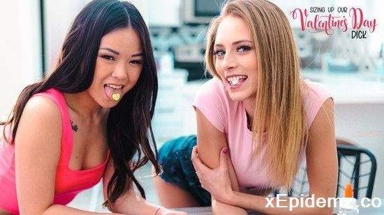 Kyler Quinn, Lulu Chu - Sizing Up Our Valentines Day Dick (2023/BrattySis/SD)