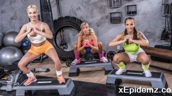 Lena Love, Jennifer Mendez, Emily Bright - Fitness Rooms (2023/FitnessRooms/HD)