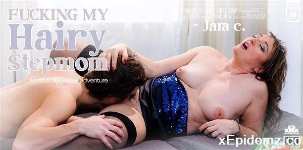 Jara C - Toyboy Stefan Gets Seduced By His Hot Hairy Stepmom Jara C. For An Afternoon Filled With Sex (2023/Mature/SD)