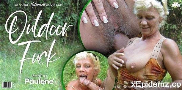 Leslie Taylor - Voyeur Granny Paulene Gets Fucked Outdoor By Her Secret Lover Leslie Taylor (2023/Mature/FullHD)