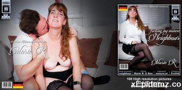 Ben - German Mature Amateur Marie R. Loves To Show Her Pierced Pussy To Her Horny Younger Neighbour (2023/Mature/FullHD)