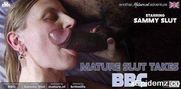 Sammy Slut - British Mature Sammy Slut Takes A Big Black Cock Up Her Pussy (2023/Mature/FullHD)