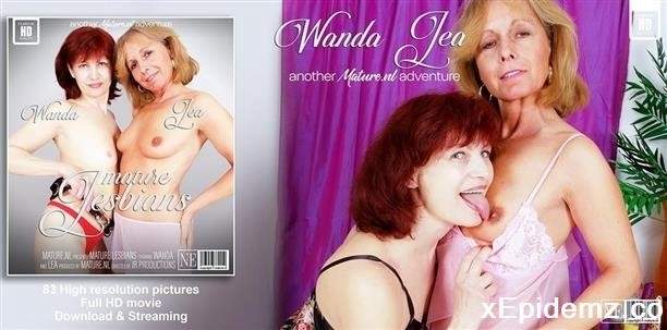 Lea - Wanda And Lea Are Two Horny Mature Lesbians With A Fond Love Of Pussylicking (2023/Mature/FullHD)