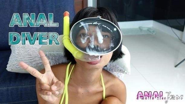 Anal Jesse - Anal Diver Gets Her Asian Ass Stretched (2023/AnalJesse/FullHD)