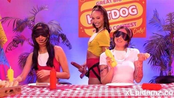 Eliza Ibarra, Alexis Tae, Charlotte Sins - Hot Dong Eating Contest (2023/Oopsie/FullHD)