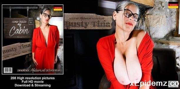 Busty Tina - Big Breasted Hairy Grandma Busty Tina Invites You To Her Cabin And Have Fun (2023/Mature/FullHD)