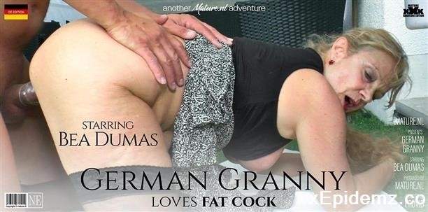 Bea Dumas - German Granny Bea Dumas Loves To Fuck And Suck A Fat Cock (2023/Mature/FullHD)