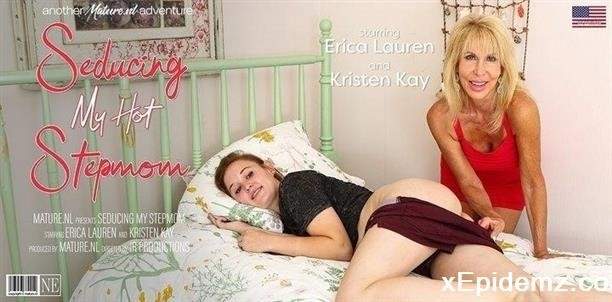 Erica Lauren - Naughty Teen Kristen Kay Tries To Seduce Her Hot Stepmom Erica Lauren (2023/Mature/FullHD)