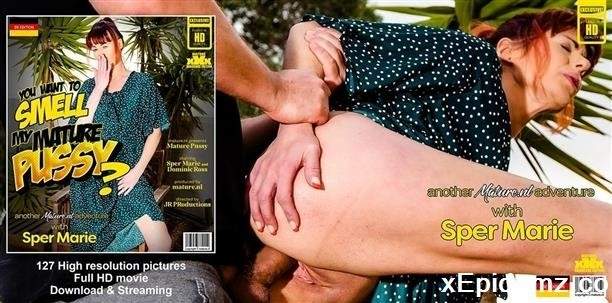 Dominic Ross - Come Smell And Fuck Cougar Sper Maries Soaking Wet Pussy And Cum In Her Mouth (2023/Mature/FullHD)