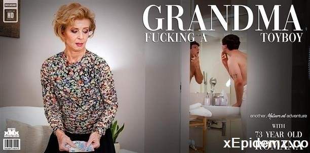 Romana - Toyboy Lenny Fucking 73 Year Old Granny Romana In His Bed And Coming All Over Her Ass (2023/Mature/FullHD)
