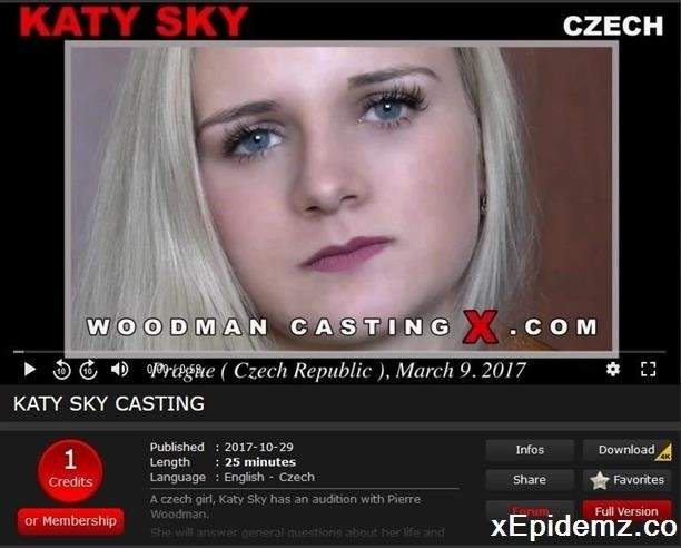 Katy Sky - Casting (2023/WoodmanCastingX/HD)