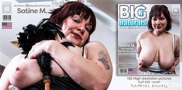 Satine M - American Satine M. Is A Curvy Milf With Big Natural Tits And A Wet Pussy That Needs Attention (2024/Mature/FullHD)
