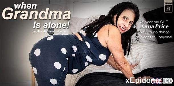 Anna Price - British Grandma Anna Price Masturbates When Shes Alone To Escape Her Decent Normal Life! (2024/Mature/FullHD)