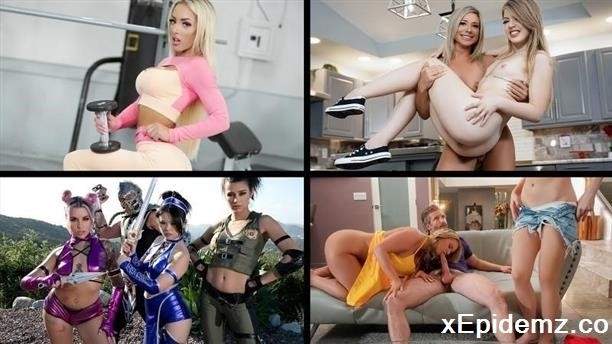 Rachael Cavalli, Cory Chase, Penny Barber, Sophia Locke, Kylie Rocket, Lulu Chu, Fit Kitty, Alexa Kiss, Madison Brite, Sophia Sterling, Jewell Marceau - Muscle Mommies Compilation (2024/TeamSkeetSelects/SD)