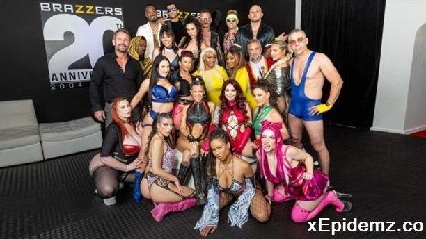 Abigaiil Morris, Alexis Fawx, Angela White, Cherie Deville, Gal Ritchie, Kayley Gunner, Kira Noir, Lily Lou, Luna Star, Monique Alexander, Queenie Sateen, Ryan Reid - Brazzers Presents 20 For 20 (2024/BrazzersExxtra/SD)