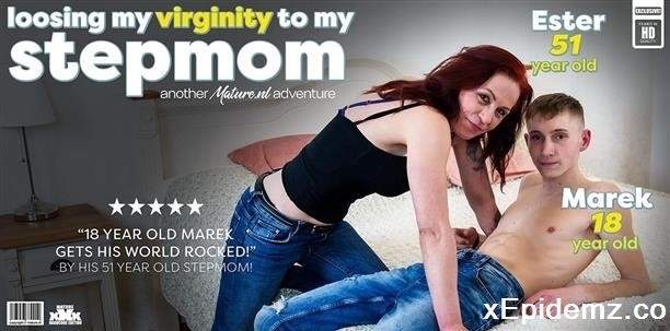 Ester - Stepmom Ester Is Taking Her 18 Year Old Stepsons Virginity And He Loves It! (2024/Mature/FullHD)