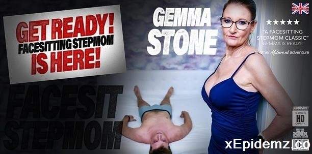 Gemma Stone - Milf Gemma Stone Has A Facesitting Fetish Affair With Her Pussy And Ass Craving Stepson (2024/Mature/FullHD)