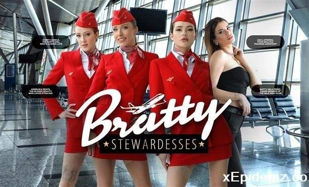 Cherry Candle, Ada Lapiedra - Bratty Stewardesses (2024/LifeSelector/FullHD)