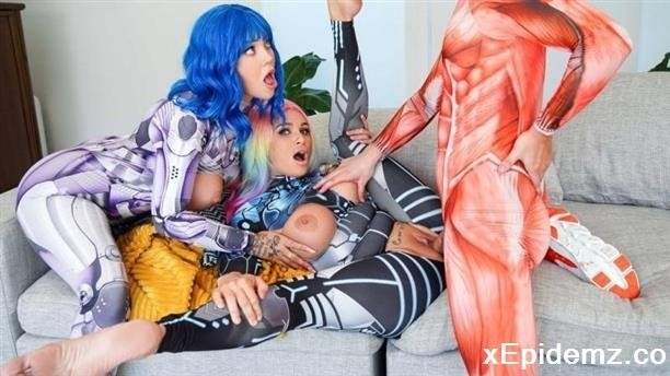 Kali Roses, Charli Phoenix - Cocked And Loaded Tagged And Teabagged (2024/BrazzersExxtra/SD)